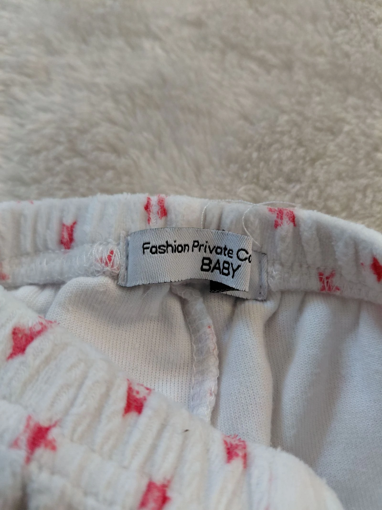 Pantalon avec pieds intégrés en velours 3 mois – photo 4